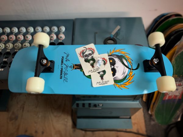 Powell Peralta Mike McGill Skull and Snake complete with Stickers and Lapel Pin