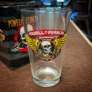 Powell Peralta Skateboarding Winged Ripper Pint Glass