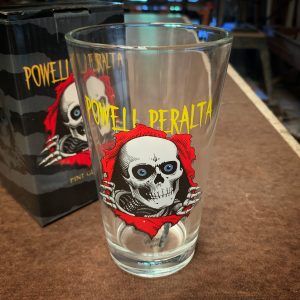 Powell Peralta Skateboards Ripper Pint Glass Bones Brigade NEW 
