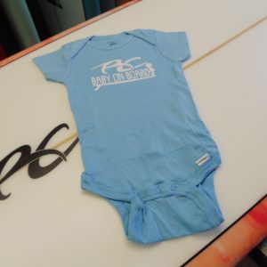 RC Baby on Board Boys Blue Onesie 6-9 Months